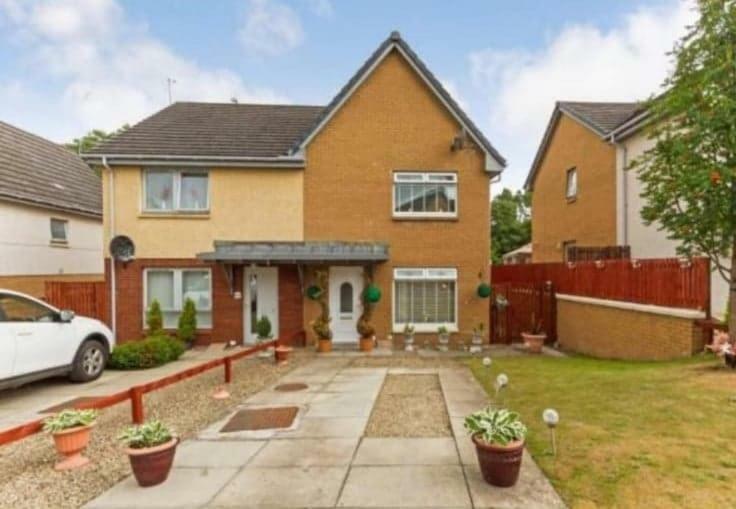 Silverburn New House With Free Parking And Nice Garden غلاسغو المظهر الخارجي الصورة
